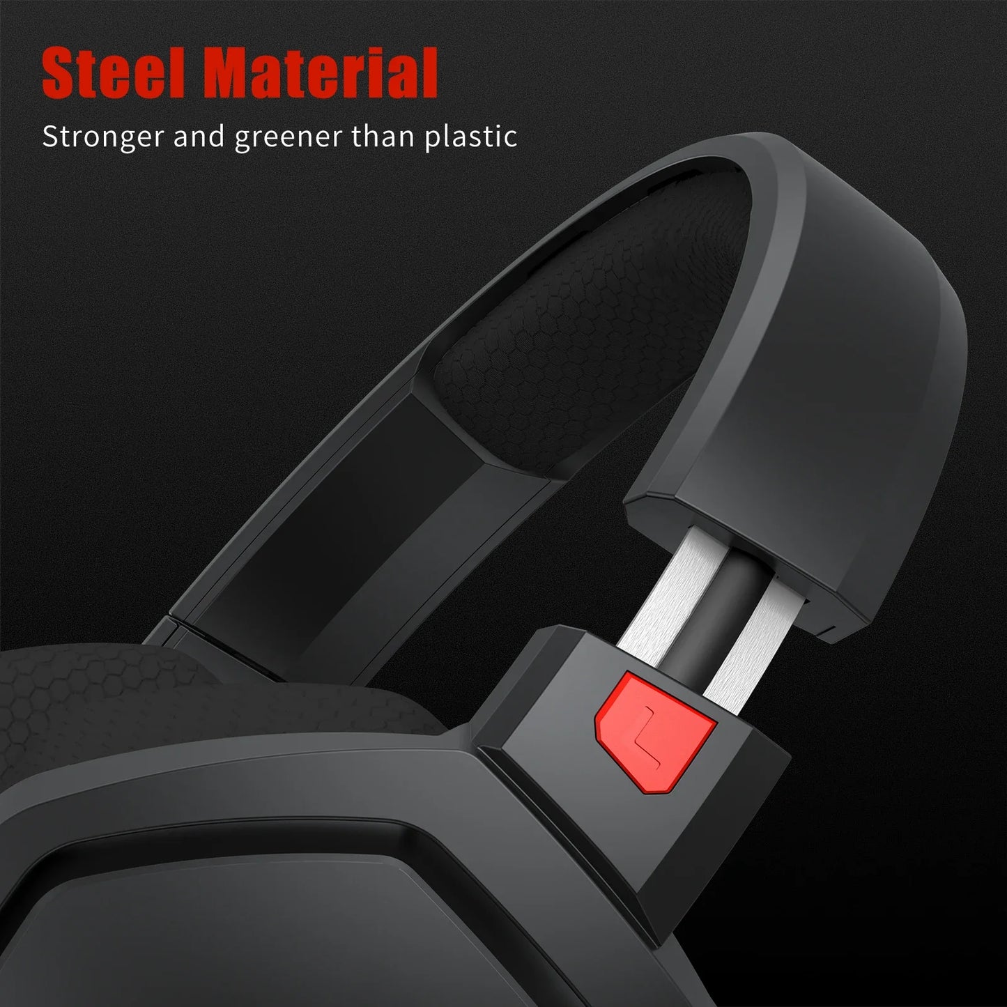 NUBWO G06 Dual Wireless Headsets Gamer with Microphone for PS5, PS4, PC, Mobile, Switch, 2.4GHz Bluetooth 5.3 Gaming Headphones