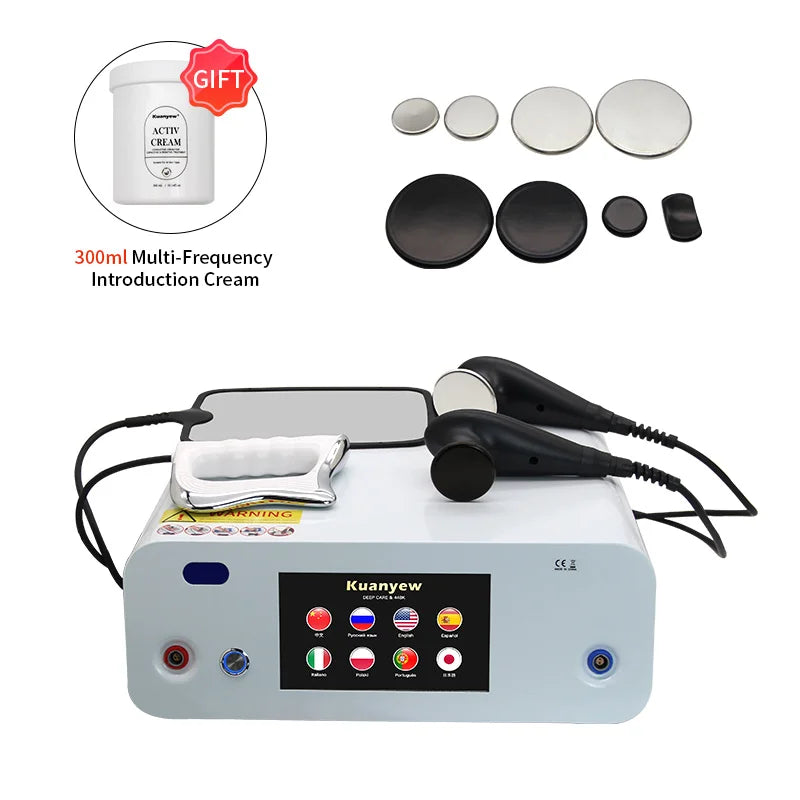 Penetrating 448k High Frequency Indiba Body Facial Massagers TecarTherapy Machine Warm Heat Permeable Treatment Wrinkle SkinCare