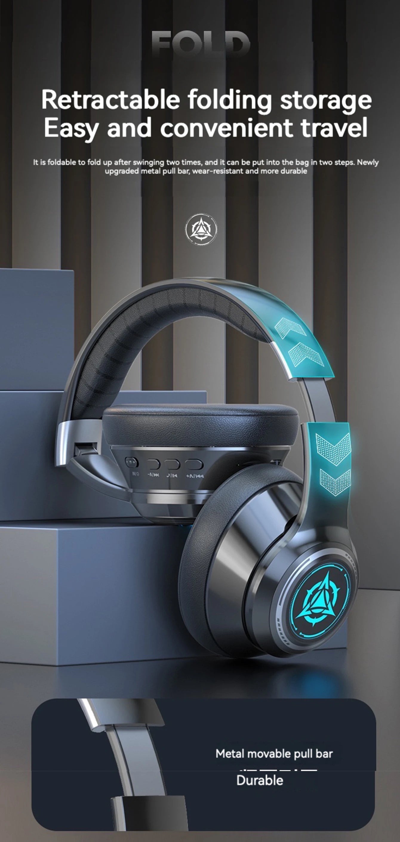 Wireless Headphones | Over-Ear, In-Ear, Headband Styles, Low-Latency HIFI Call, Leather Comfort, USB-C Charging, Rotatable, Port