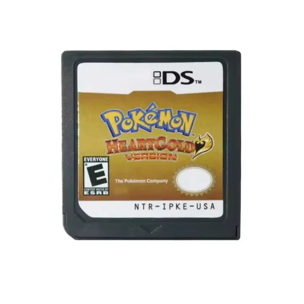 For Pokemon Series DS Game Cartridge Video Game Console Card USA Version Platinum Pearl Diamond HeartGold SoulSilver for NDS 3DS