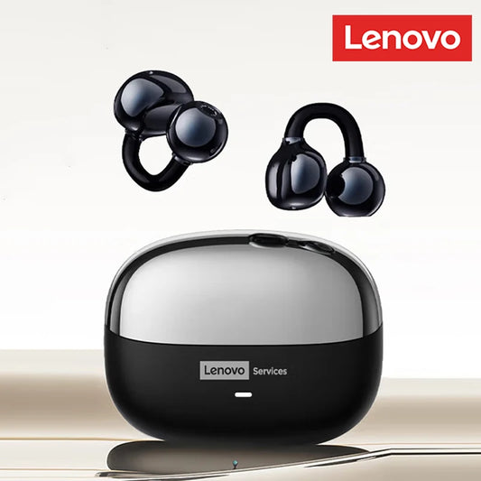 Original Lenovo LE302 Bluetooth Earphones HiFi Sound Ear Clip Earbuds Sports Music Long Battery Life Wireless Headphones Choice