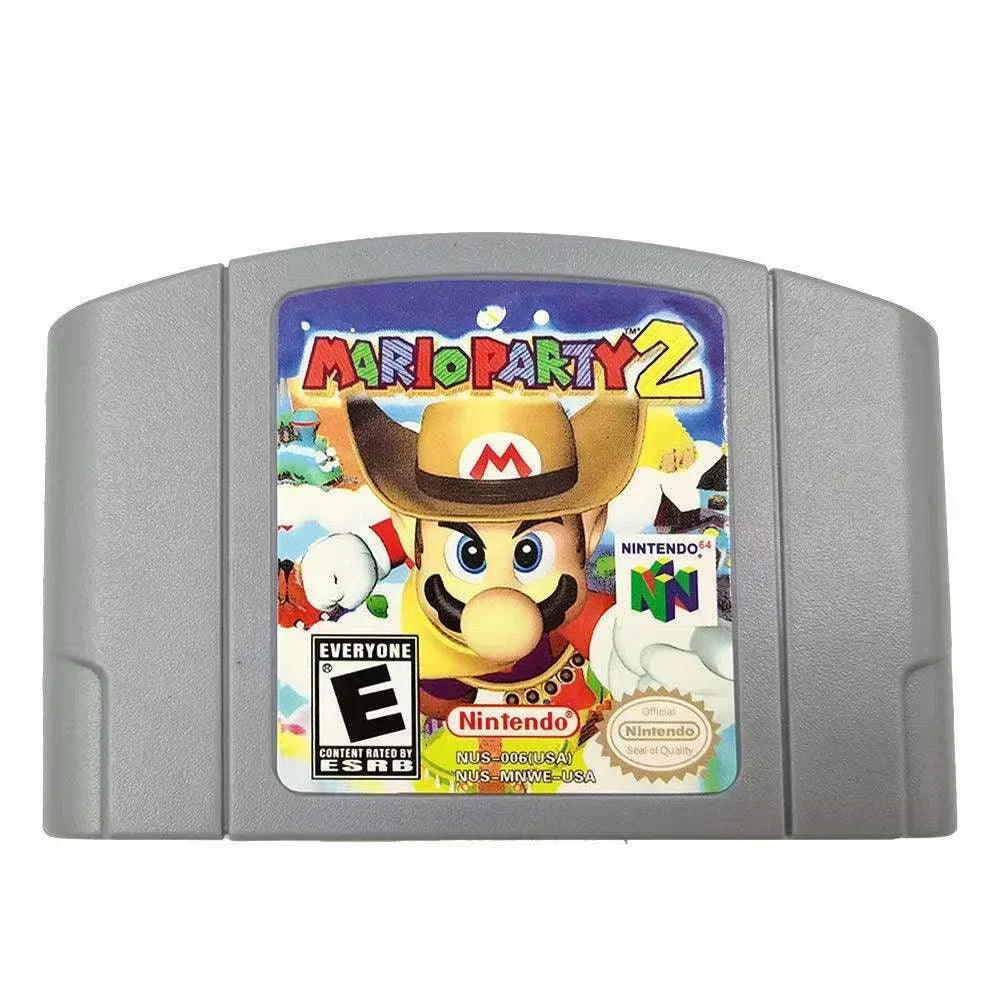 N64 USA Version 64 Bit Console Classic Video Games Cartridge Multiple Series 007 Castlevania Party Series BANJO Gift Toys