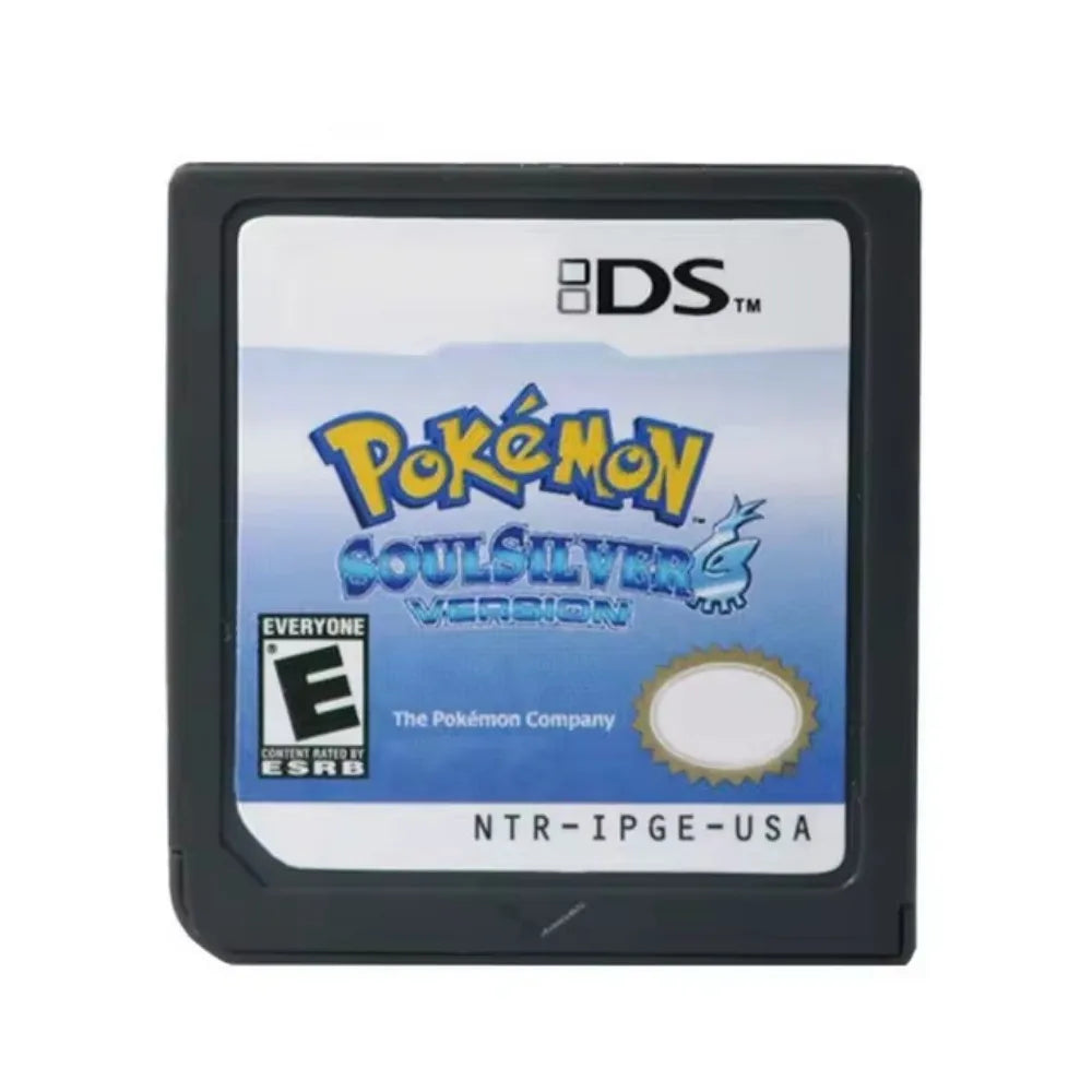 For Pokemon Series DS Game Cartridge Video Game Console Card USA Version Platinum Pearl Diamond HeartGold SoulSilver for NDS 3DS