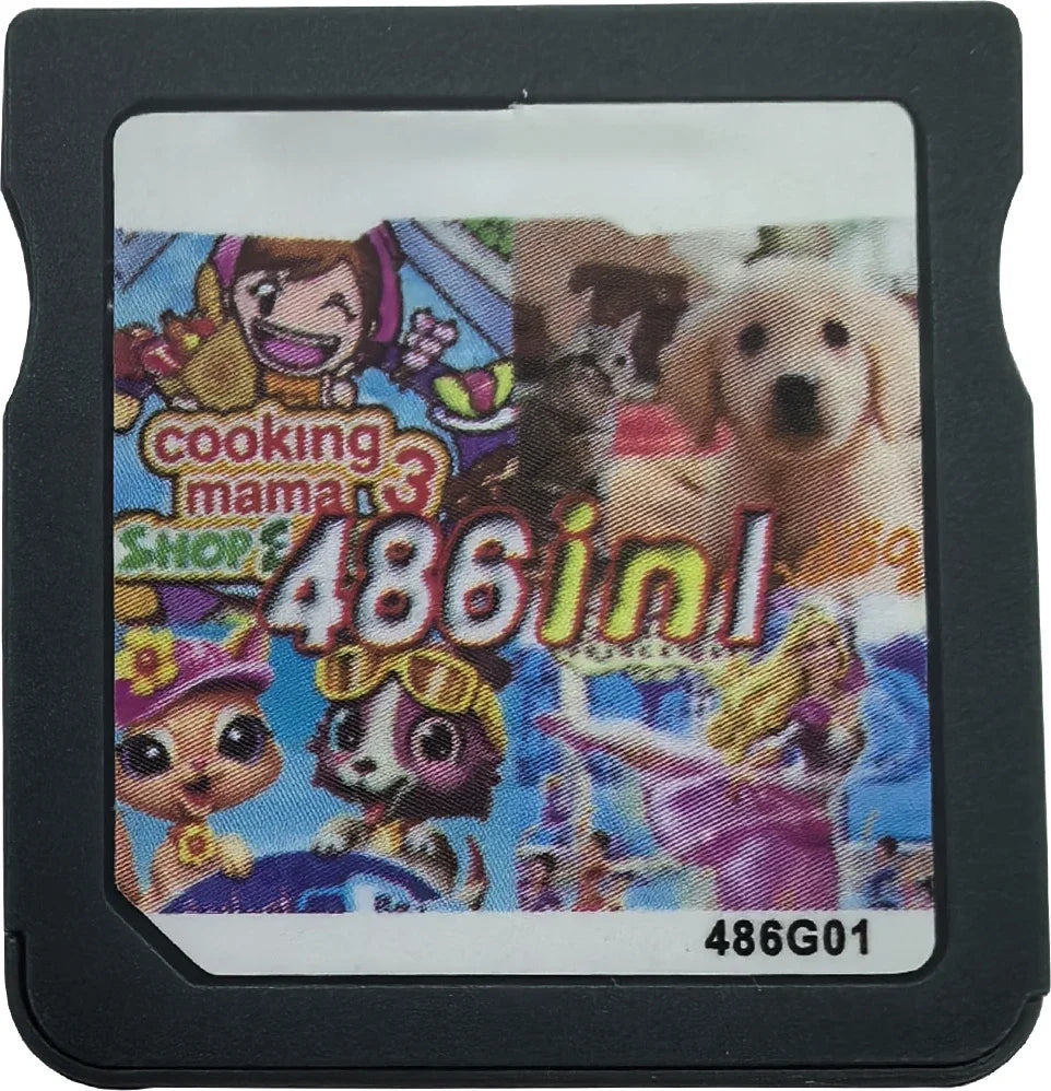 520 in 1 502 in 1 510 in 1 Collection DS NDS 3DS 3DS NDSL Game Cartridge Electronic Game Handheld Player
