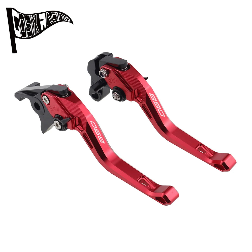 Fit For 890 Adventure R Rally 2021-2023 2022 Motorcycle CNC Accessories Short Brake Clutch Levers Adjustable Handle Set