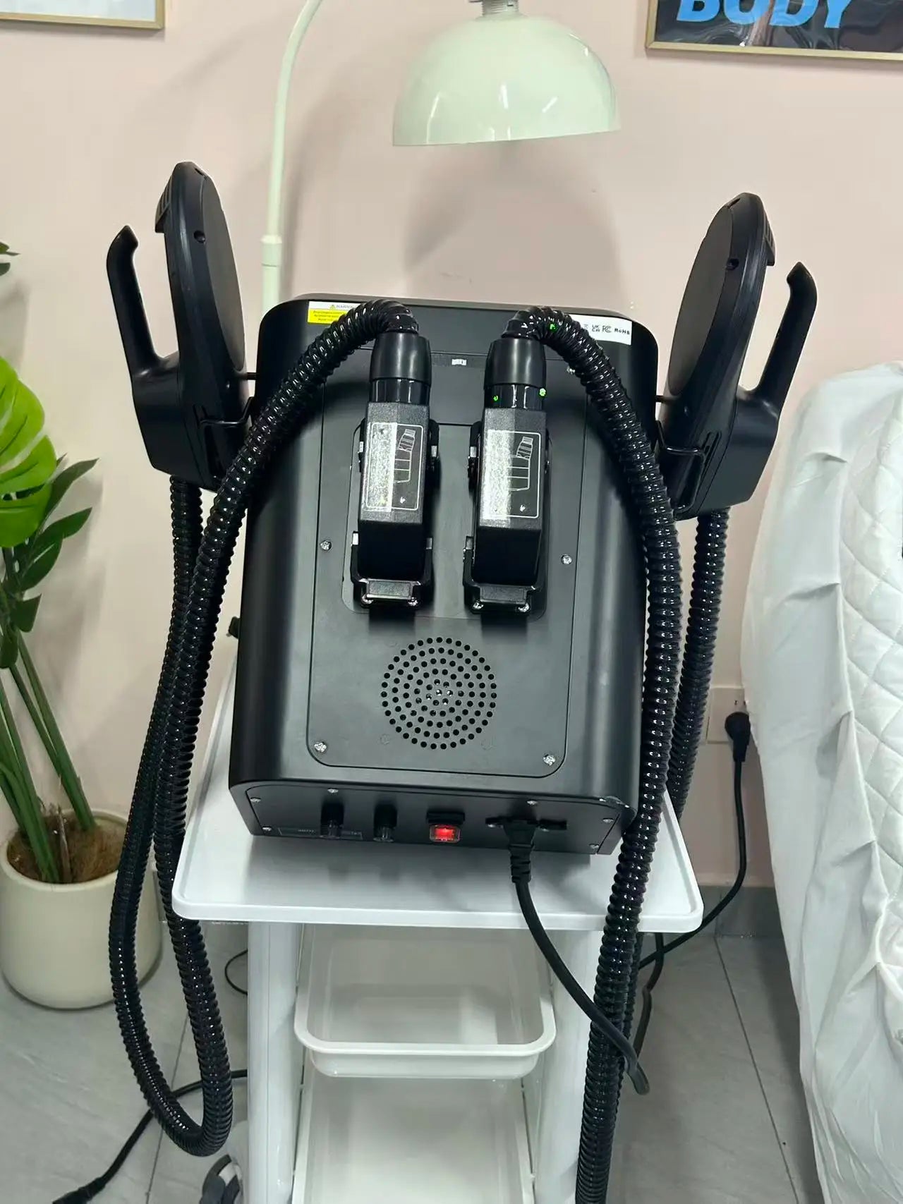 Myoslim Body Slim Sculpt Muscle Stimulate Fat Removel 6500W  Eletric Machine Hi-emt RF Weight Lose Portable Electromagnetic