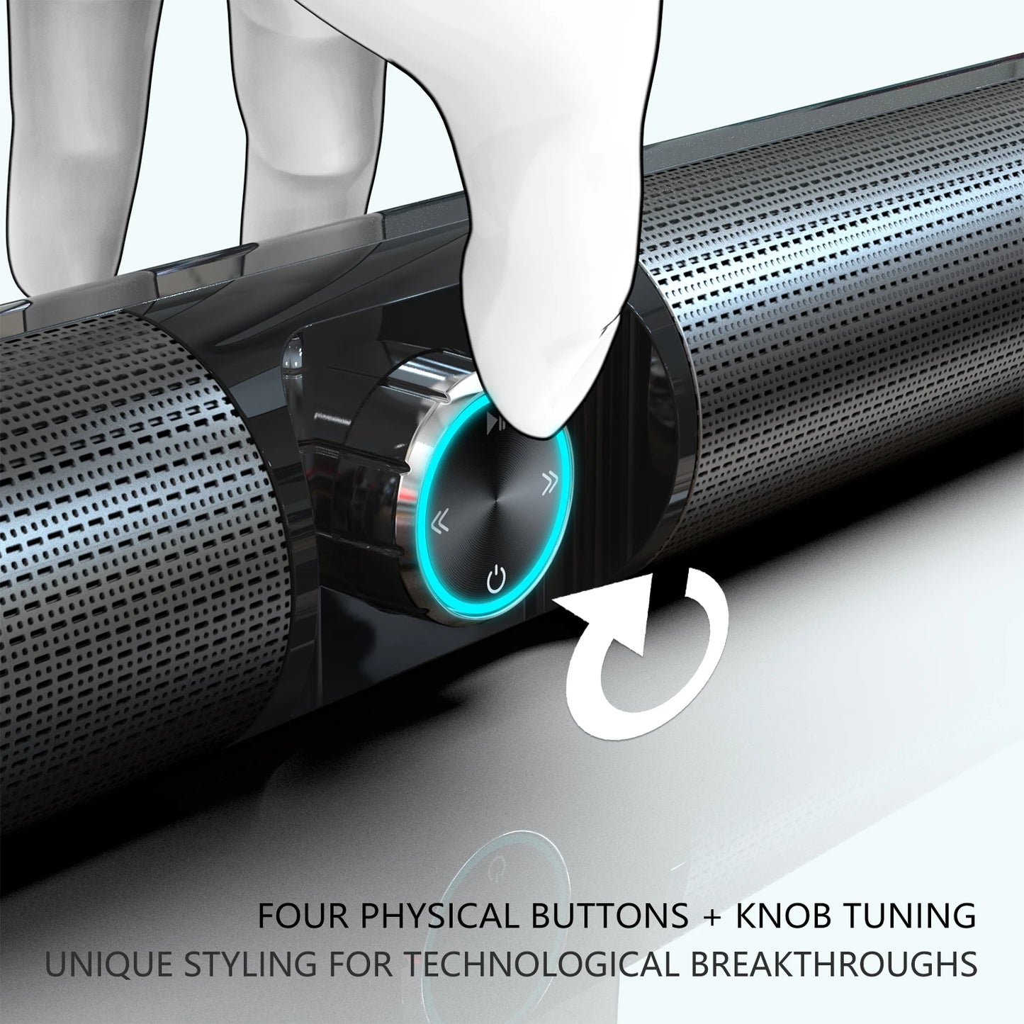 Soundbar Sound Wireless Computer Speaker Stereo Tv Home Theater Sombar For 3.5mm  PC